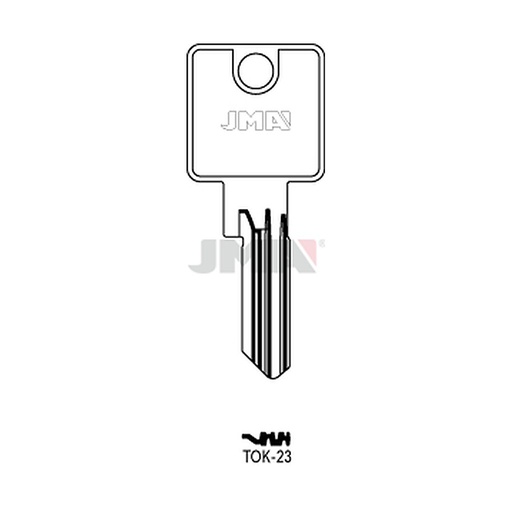 [TOK-23] Clé plate ps acier TOK-23