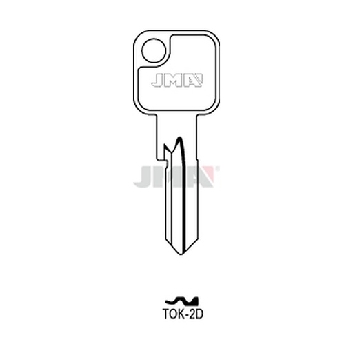 [TOK-2D] Clé plate acier TOK-2D