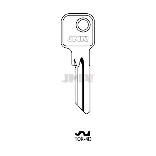 [TOK-4D] Clé plate acier TOK-4D