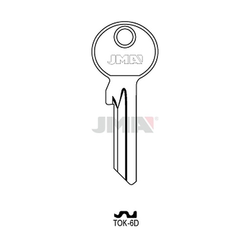 [TOK-6D] Clé plate acier TOK-6D