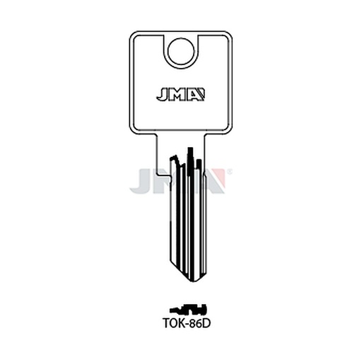[TOK-86D] Clé plate ps acier TOK-86D