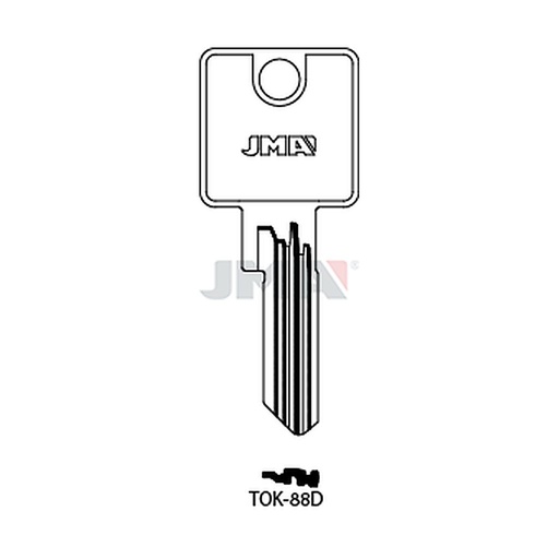 [TOK-88D] Clé plate ps acier TOK-88D