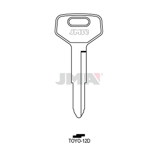 [TOYO-12D] Clé plate acier TOYO-12D