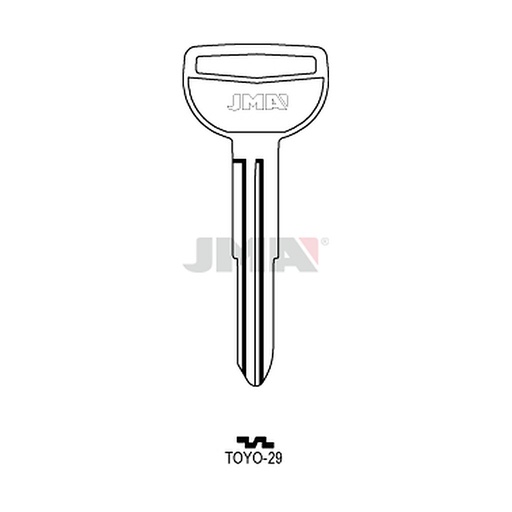 [TOYO-29] Clé plate acier TOYO-29