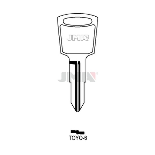 [TOYO-6] Clé plate acier TOYO-6