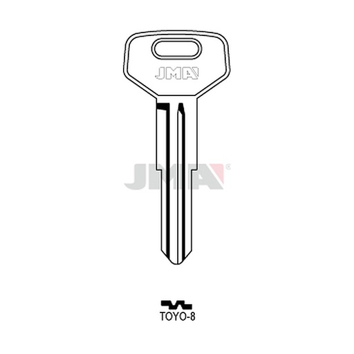 [TOYO-8] Clé plate acier TOYO-8