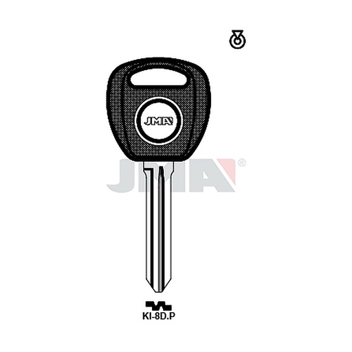 [TP00KI-8DP] Clé t.p.sans transponder TP00KI-8DP