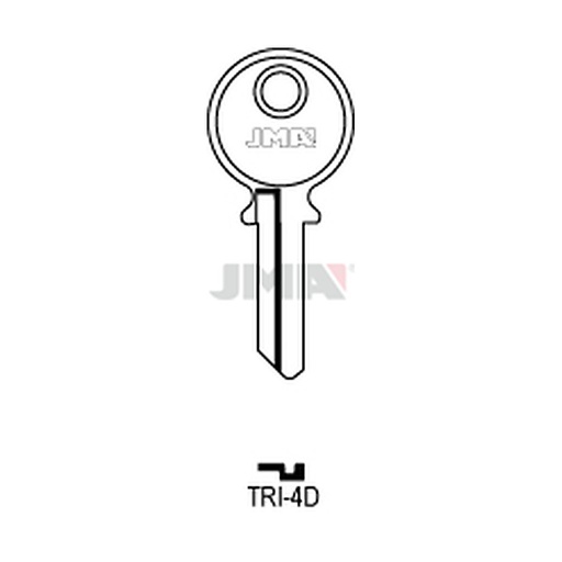 [TRI-4D] Clé plate acier TRI-4D