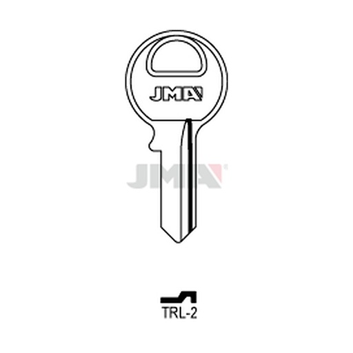 [TRL-2] Clé plate acier TRL-2