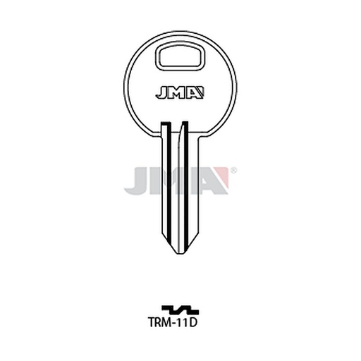 [TRM-11D] Clé plate ps laiton TRM-11D