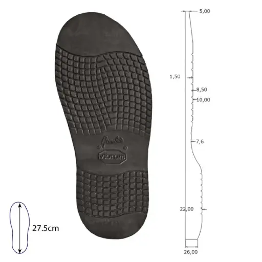 Semelles Heidelberg 2668 Vibram 