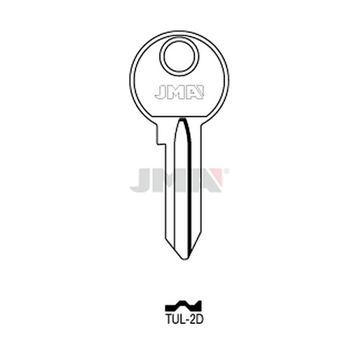[TUL-2D] Clé plate acier TUL-2D