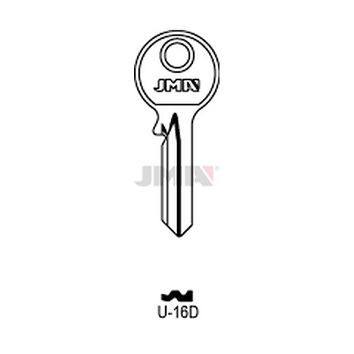 [U-16D] Clé plate acier U-16D