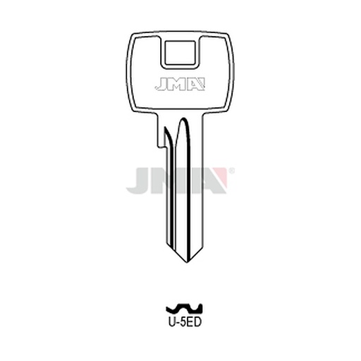 [U-5ED] Clé plate acier U-5ED