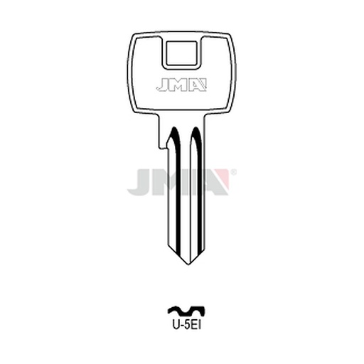 [U-5EI] Clé plate acier U-5EI