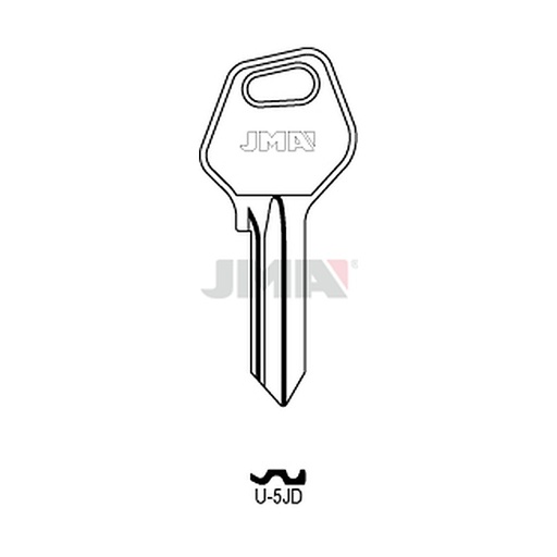 [U-5JD] Clé plate acier U-5JD
