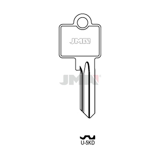 [U-5KD] Clé plate acier U-5KD