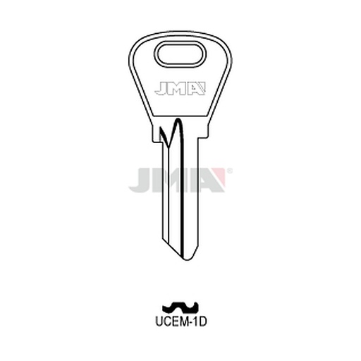 [UCEM-1D] Clé plate acier UCEM-1D