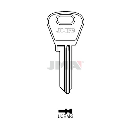 [UCEM-3] Clé plate acier UCEM-3
