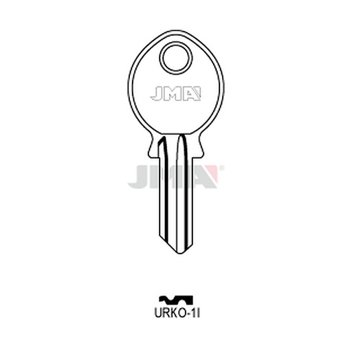 [URKO-1I] Clé plate acier URKO-1I