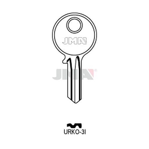 [URKO-3I] Clé plate acier URKO-3I