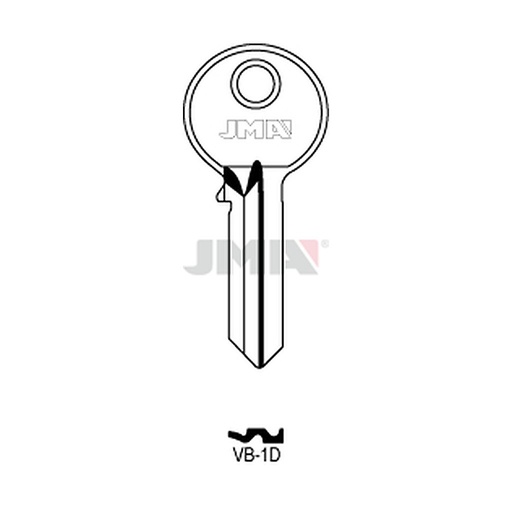[VB-1D] Clé plate acier VB-1D