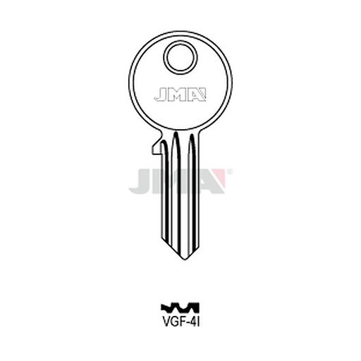 [VGF-4I] Clé plate acier VGF-4I