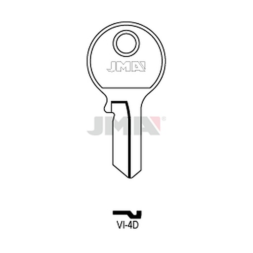 [VI-4D] Clé plate acier VI-4D