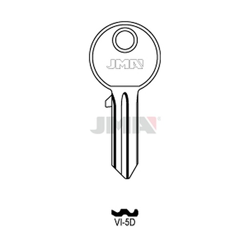 [VI-5D] Clé plate acier VI-5D