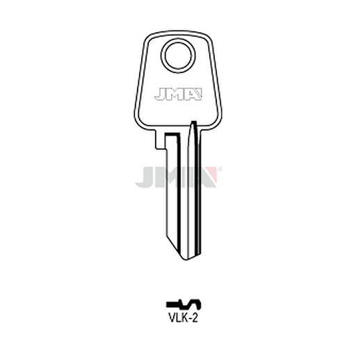 [VLK-2] Clé plate acier VLK-2