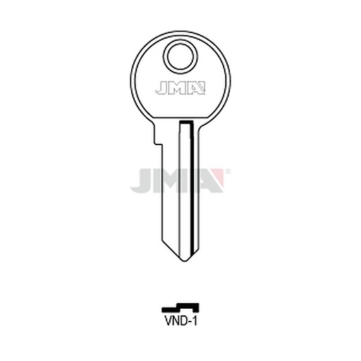 [VND-1] Clé plate acier VND-1