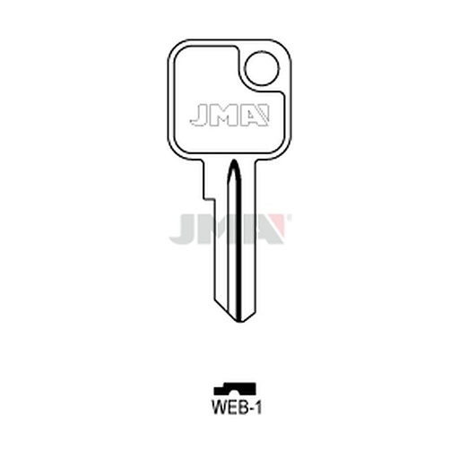 [WEB-1] Clé plate acier WEB-1