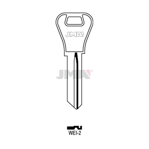 [WEI-2] Clé plate acier WEI-2