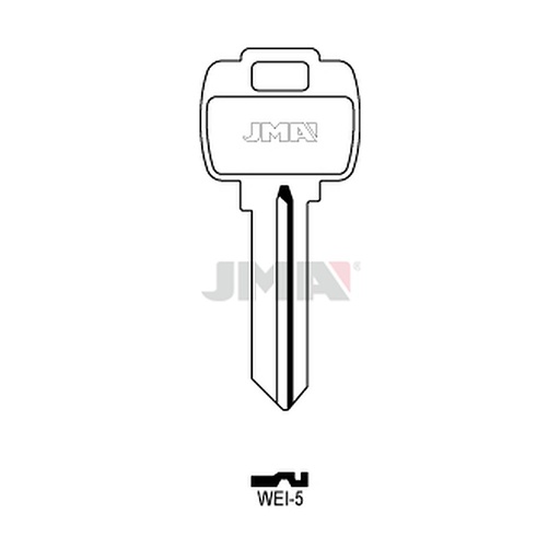 [WEI-5] Clé plate acier WEI-5