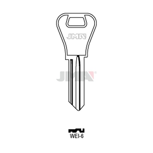 [WEI-6] Clé plate acier WEI-6