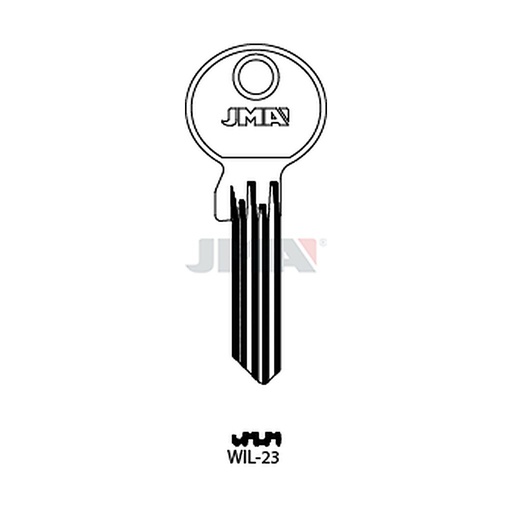 [WIL-23] Clé plate ps acier WIL-23