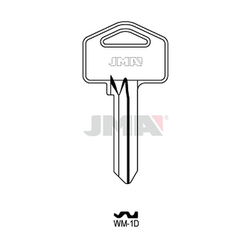 [WM-1D] Clé plate acier WM-1D