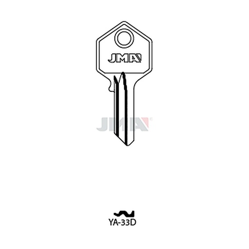 [YA-33D] Clé plate acier YA-33D