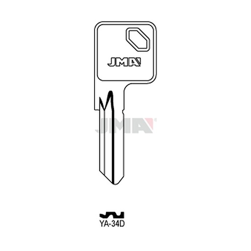 [YA-34D] Clé plate laiton YA-34D