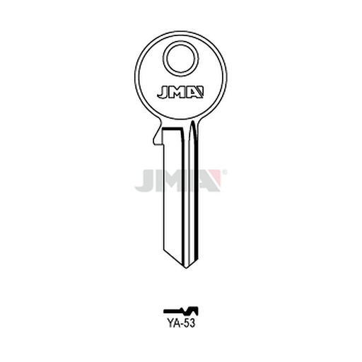 [YA-53] Clé plate acier YA-53