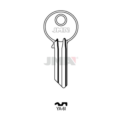 [YA-6I] Clé plate acier YA-6I