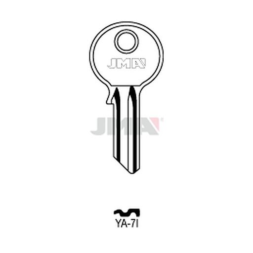 [YA-7I] Clé plate acier YA-7I