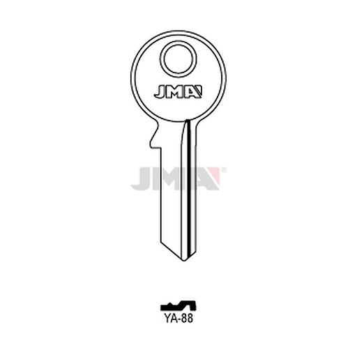 [YA-88] Clé plate acier YA-88