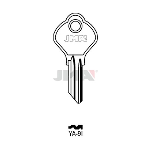 [YA-9I] Clé plate acier YA-9I