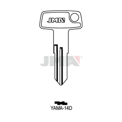 [YAMA-14D] Clé plate acier YAMA-14D