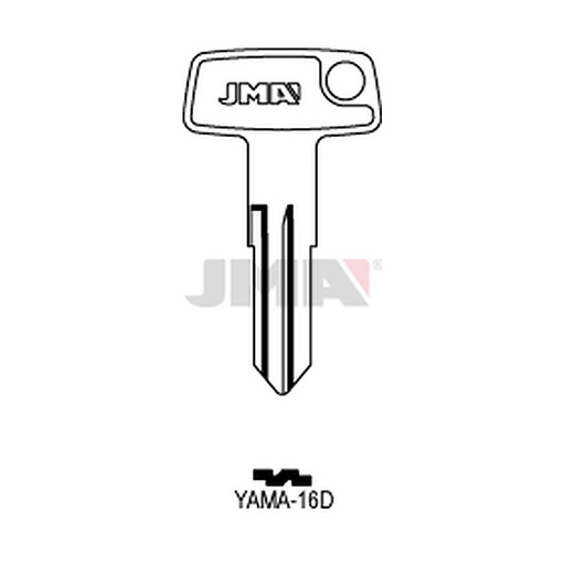 [YAMA-16D] Clé plate acier YAMA-16D