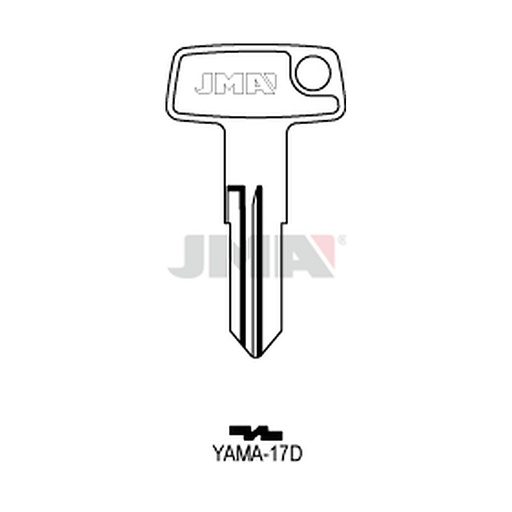 [YAMA-17D] Clé plate acier YAMA-17D