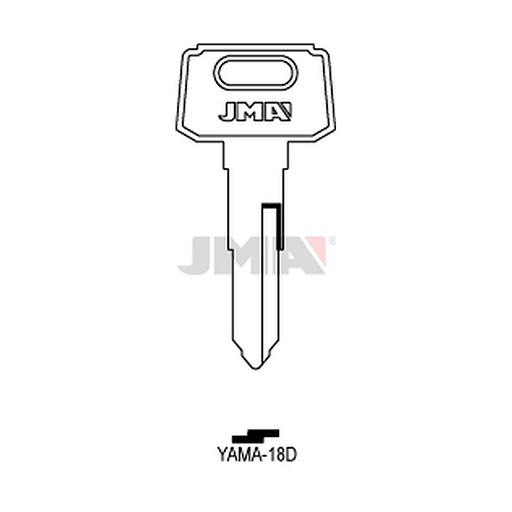 [YAMA-18D] Clé plate acier YAMA-18D