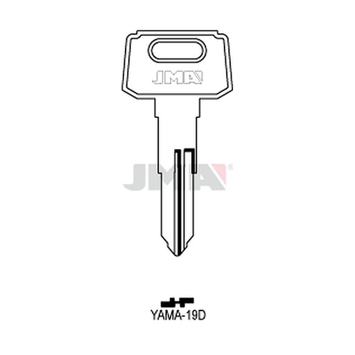 [YAMA-19D] Clé plate acier YAMA-19D