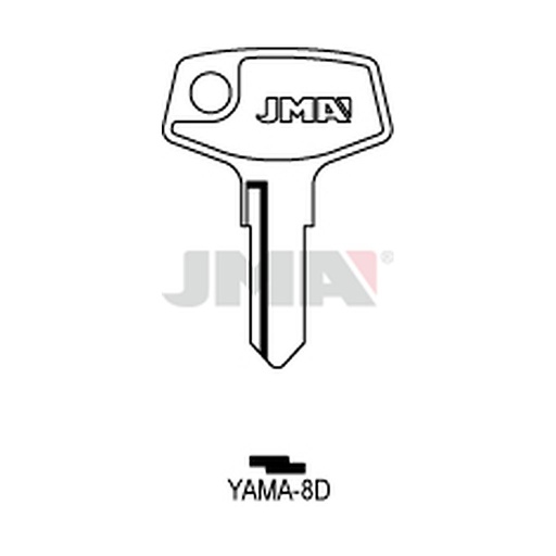 [YAMA-8D] Clé plate acier YAMA-8D